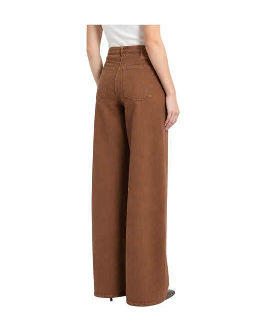 Pantalone in drill di puro cotone Tabacco ZAFFO 003 MARELLA 