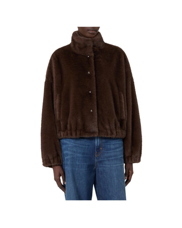 Pelliccia corta Marrone ANEMONE 001 MAX MARA WEEKEND 