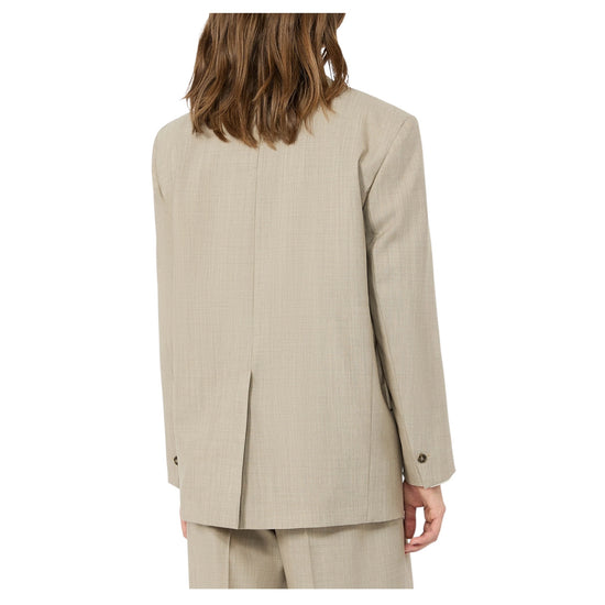 Blazer over in tela di lana Nocciola ATTILA 001 MAX MARA WEEKEND 