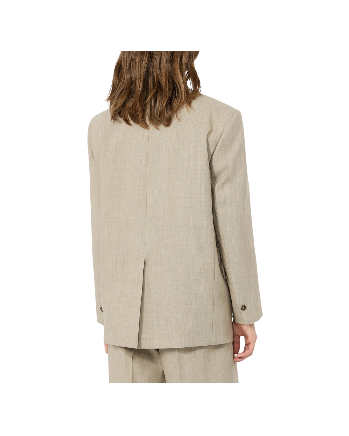 Blazer over in tela di lana Nocciola ATTILA 001 MAX MARA WEEKEND 