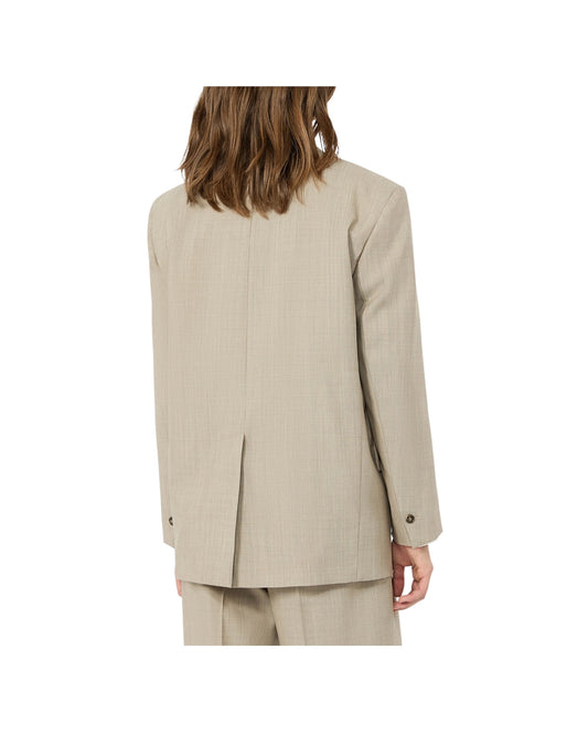 Blazer over in tela di lana Nocciola ATTILA 001 MAX MARA WEEKEND 