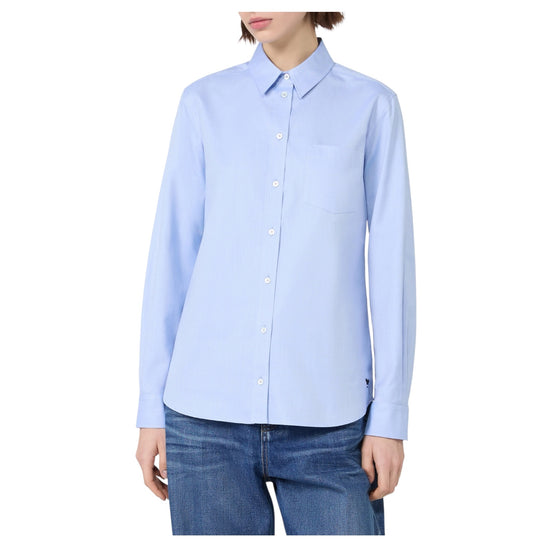 Camicia in Oxford di cotone Azzurro COBALTO 006 MAX MARA WEEKEND 