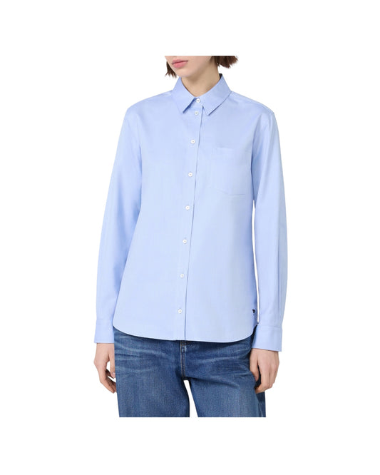 Camicia in Oxford di cotone Azzurro COBALTO 006 MAX MARA WEEKEND 