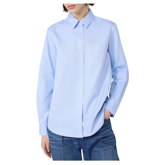 Camicia in Oxford di cotone Azzurro COBALTO 006 MAX MARA WEEKEND 