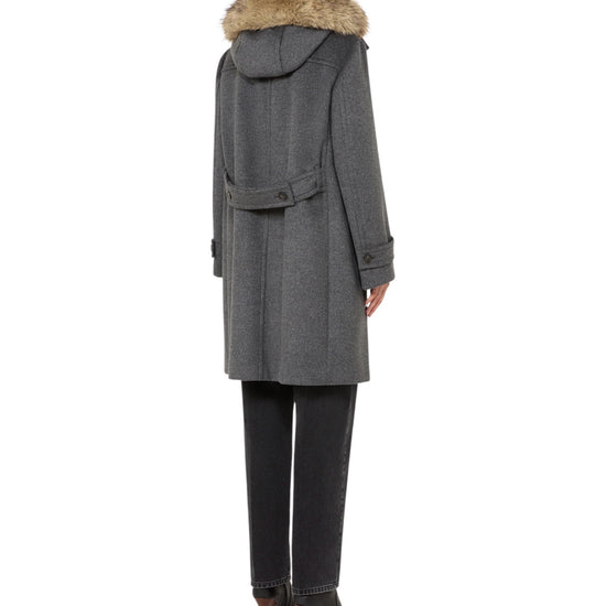 Cappotto in doppio drap di lana Grigio EPICA 022 MAX MARA WEEKEND 