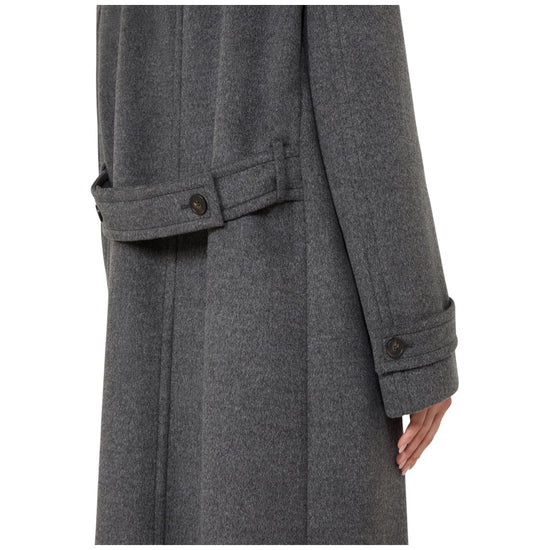 Cappotto in doppio drap di lana Grigio EPICA 022 MAX MARA WEEKEND 