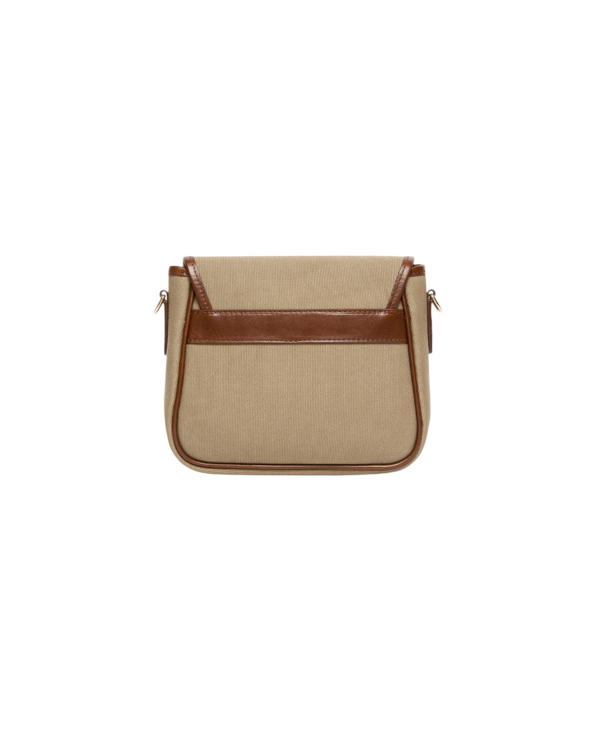 Borsa a tracolla piccola in canvas e pelle Verde militare GAP 002 MAX MARA WEEKEND 
