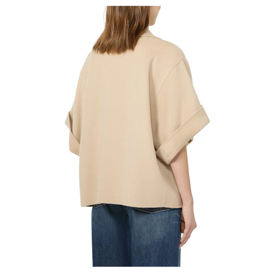 Cappotto corto in drap di lana Sabbia NEO 064 MAX MARA WEEKEND 