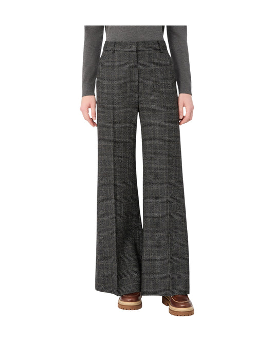 Pantalone in batavia di lana Antracite PACCA 002 MAX MARA WEEKEND 
