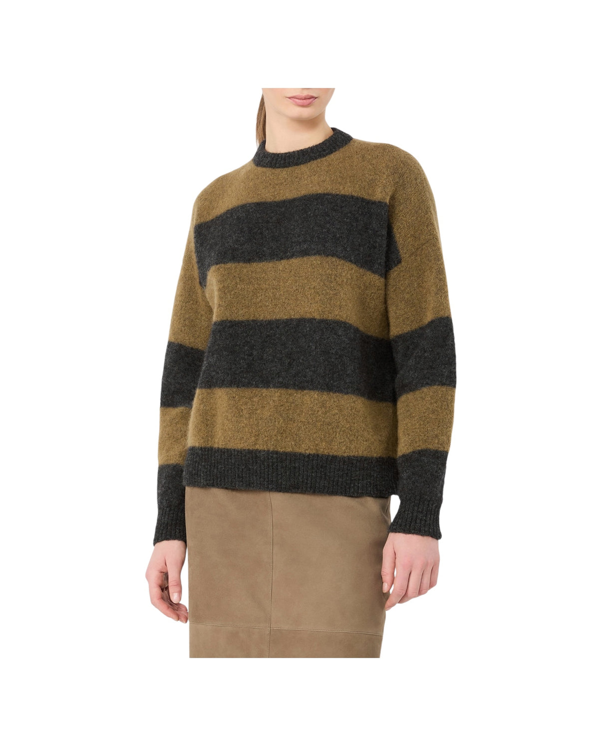 Maglia in alpaca e lana Verde TUONO 015 MAX MARA WEEKEND 