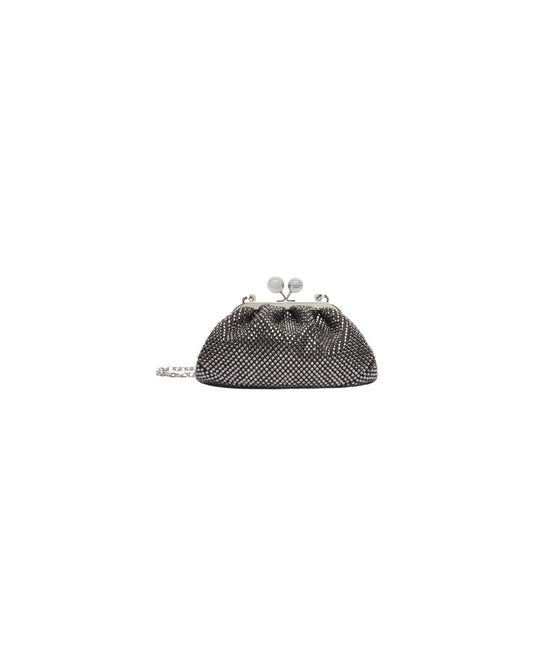 Pasticcino Bag extra small con strass Nero VINO 001 MAX MARA WEEKEND 