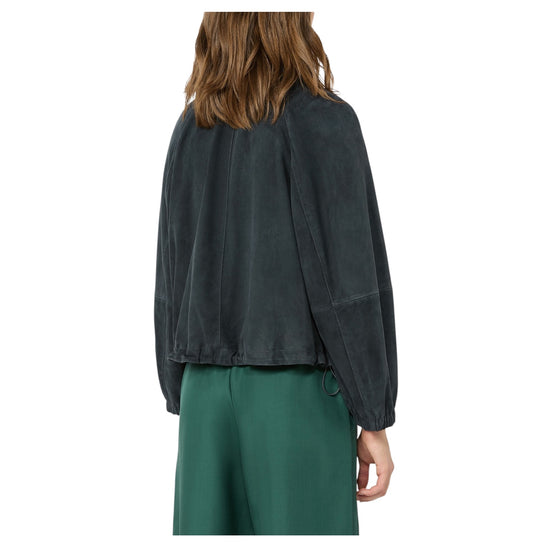Giacca in suede Blu ZUPPA 003 MAX MARA WEEKEND 