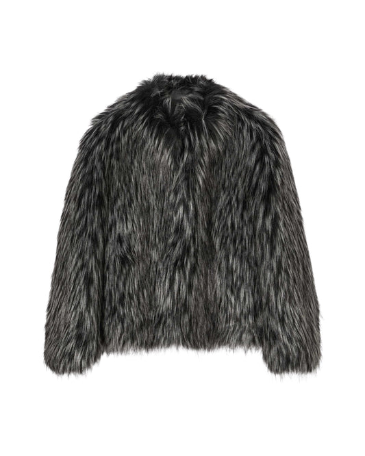 Giacca effetto pelliccia Silver Fox AAT0001 00229M MC2 SAINT BARTH 