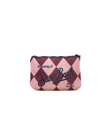 Pochette Argyle Rosa/Vinaccia ALI0002 03755M MC2 SAINT BARTH 