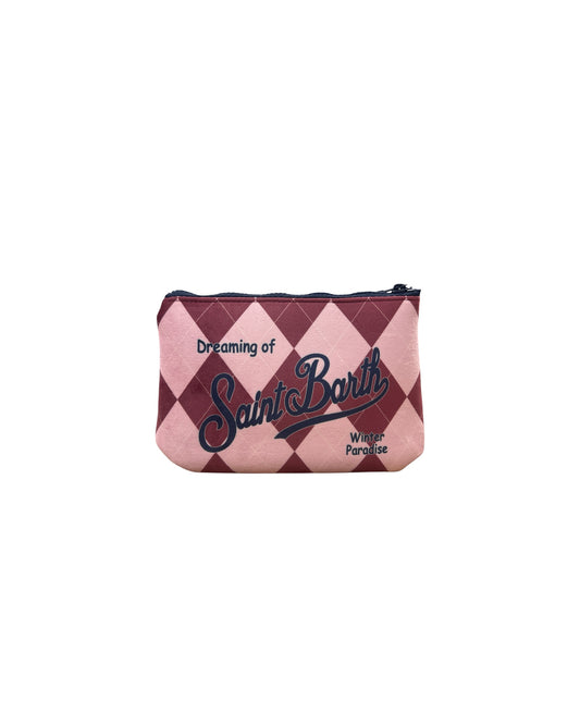 Pochette Argyle Rosa/Vinaccia ALI0002 03755M MC2 SAINT BARTH 