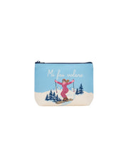 Pochette con stampa Mi fai volare