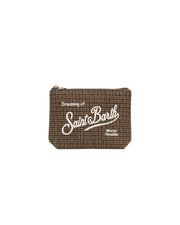 Pochette in lana Pied de poule