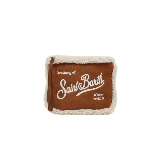 Pochette montone Marrone ALI0033 01970M MC2 SAINT BARTH 