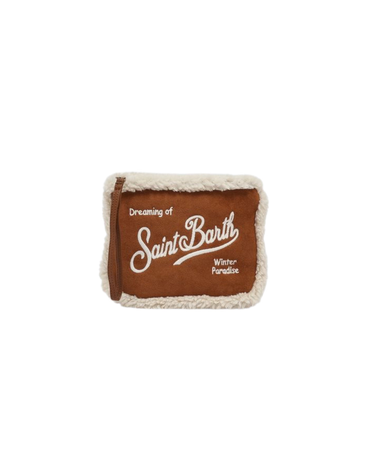 Pochette montone Marrone ALI0033 01970M MC2 SAINT BARTH 
