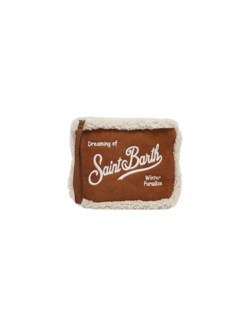 Pochette montone Marrone ALI0033 01970M MC2 SAINT BARTH 
