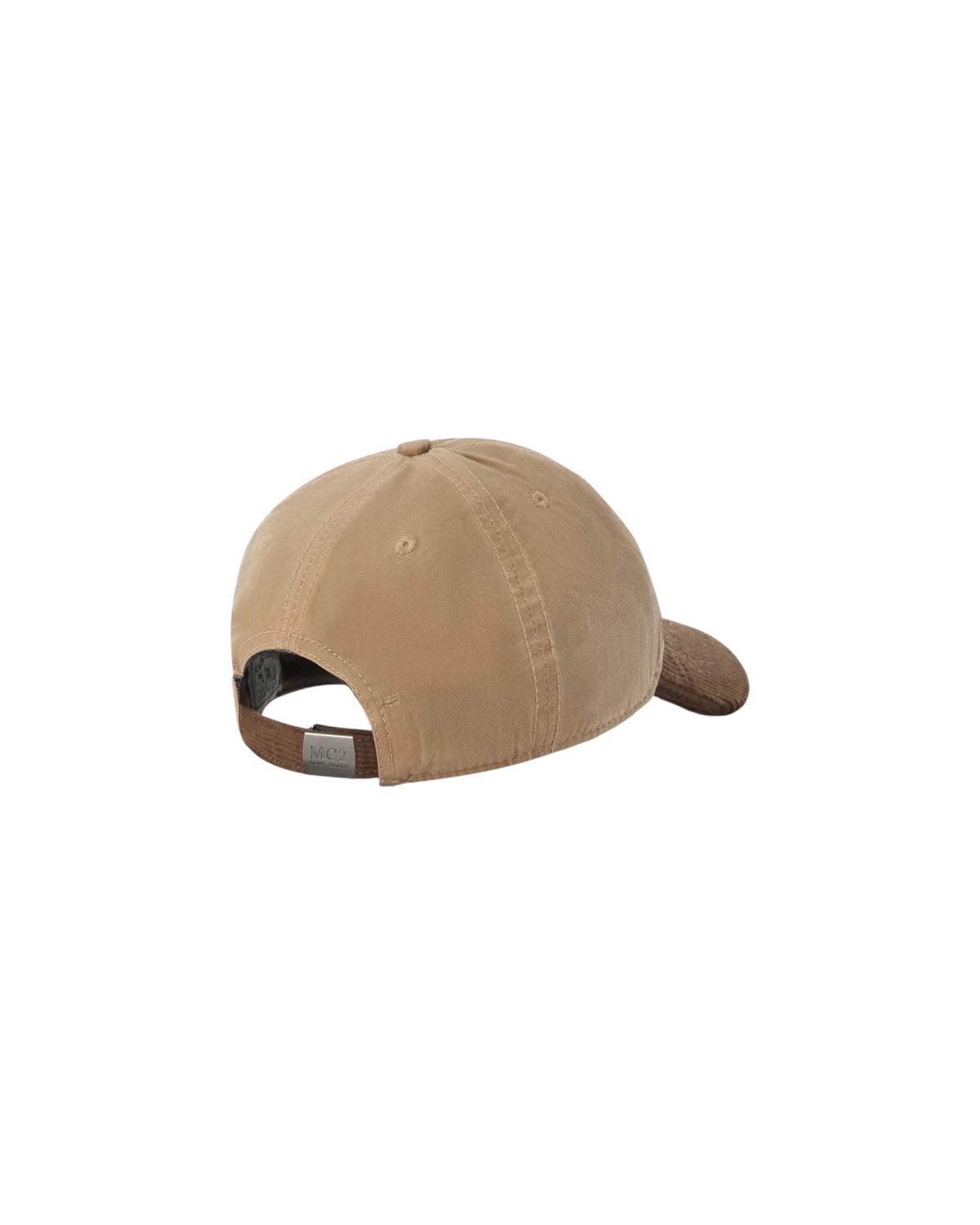 Cappello cerato in velluto a coste Beige/Marrone BASB0024 00550M MC2 SAINT BARTH 