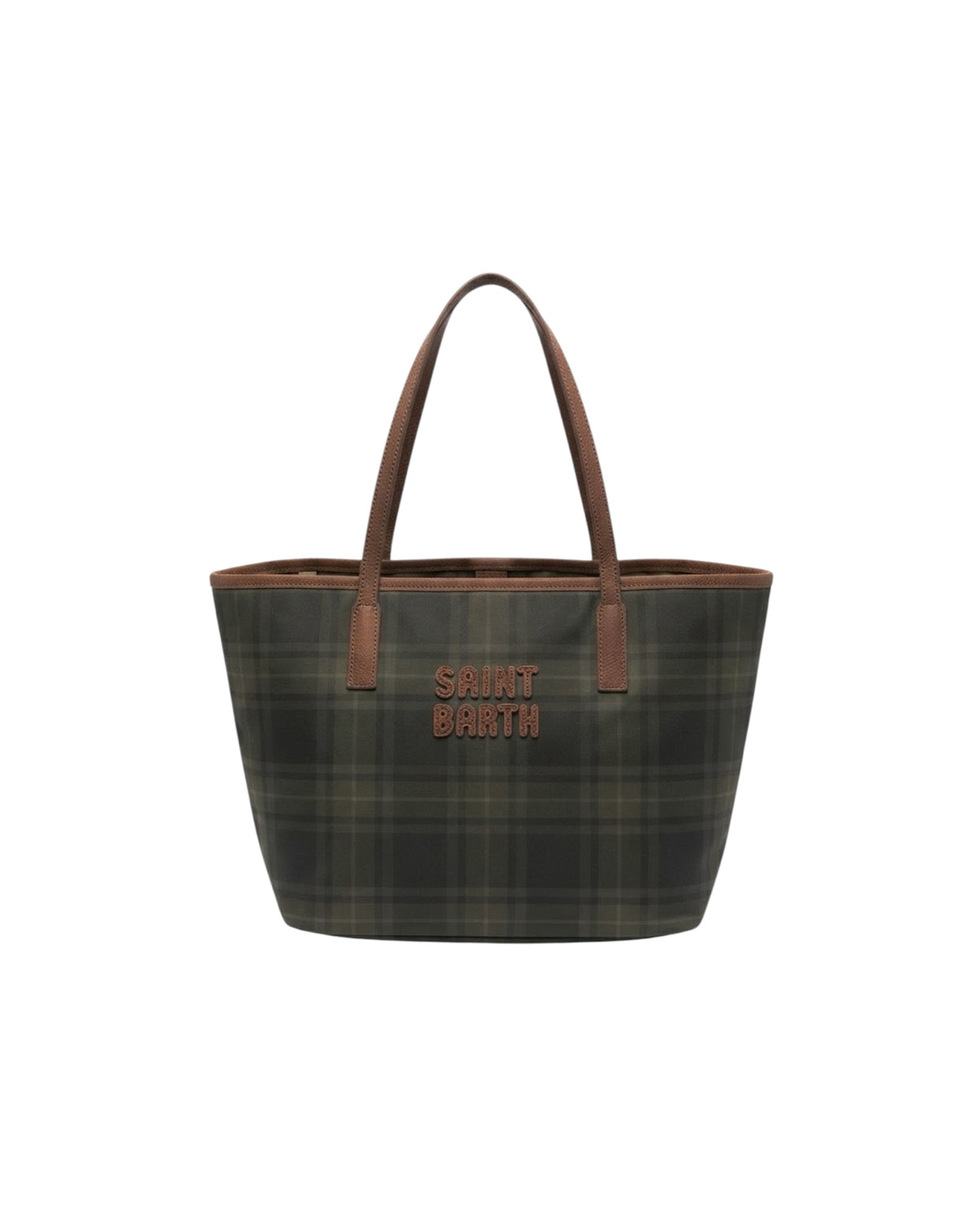 Borsa City Midi Wax Tartan CBMID003 00405M MC2 SAINT BARTH 