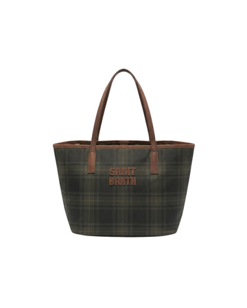 Borsa City Midi Wax Tartan CBMID003 00405M MC2 SAINT BARTH 