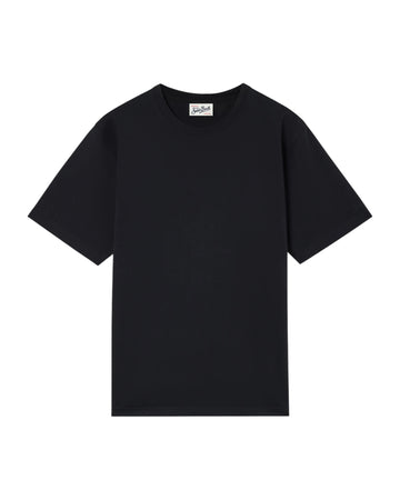 T-Shirt in cotone Black EEY0001 00068M MC2 SAINT BARTH 