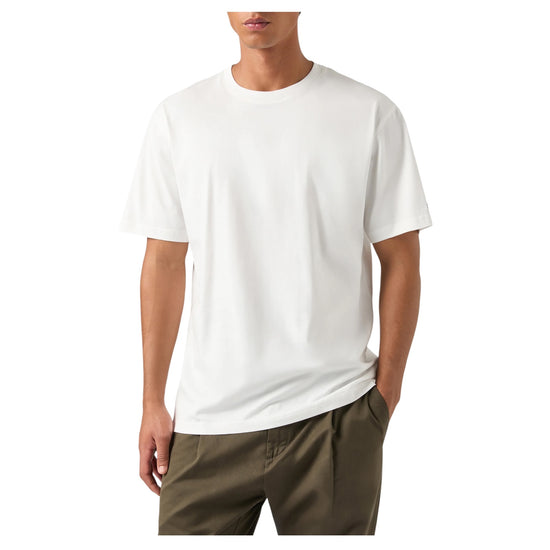 T-Shirt in cotone White EEY0001 00246M MC2 SAINT BARTH 