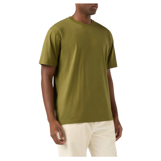 T-Shirt in cotone Light military EEY0001 00436M MC2 SAINT BARTH 