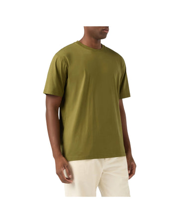 T-Shirt in cotone Light military EEY0001 00436M MC2 SAINT BARTH 