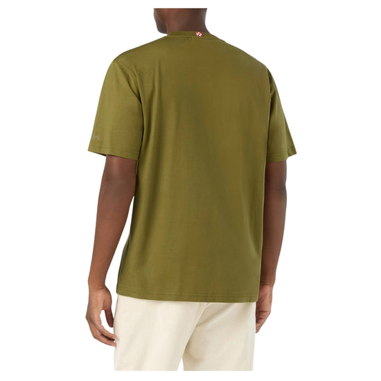 T-Shirt in cotone Light military EEY0001 00436M MC2 SAINT BARTH 