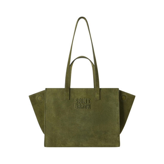 Borsa in camoscio Verde JOBAM01 00662M MC2 SAINT BARTH 