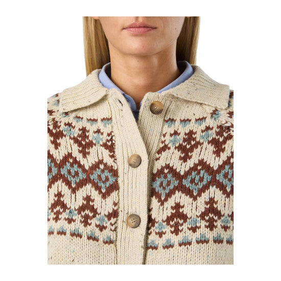 Cardigan Donegal Fantasia beige PPT0001 00036M MC2 SAINT BARTH 