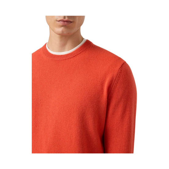 Maglione in Lambswool Orange REGE011 00035M MC2 SAINT BARTH 