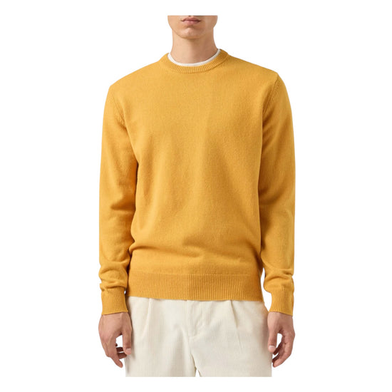 Magliore in lambswool Mustard REGE011 00067M MC2 SAINT BARTH 