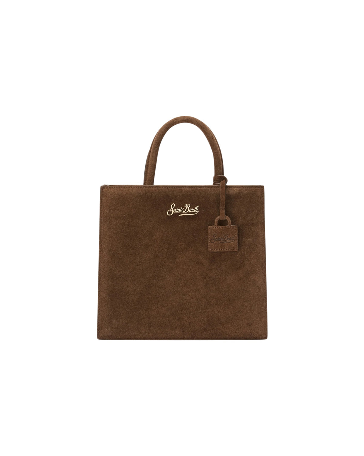 Borsa Shop Midi in camoscio Marrone SHBM0001 00103M MC2 SAINT BARTH 