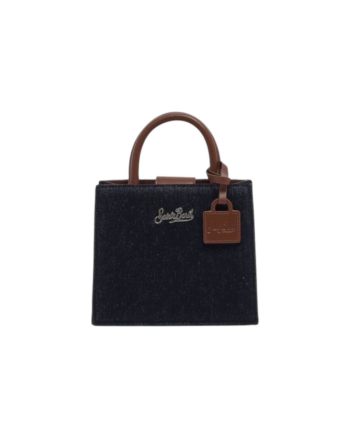 Borsa Shop Mini in pelle Denim dark SHBM0002 00717M MC2 SAINT BARTH 