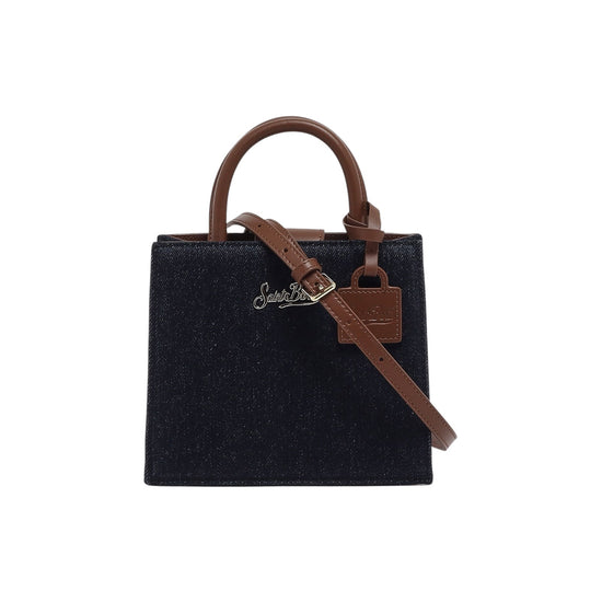 Borsa Shop Mini in pelle Denim dark SHBM0002 00717M MC2 SAINT BARTH 