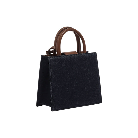 Borsa Shop Mini in pelle Denim dark SHBM0002 00717M MC2 SAINT BARTH 