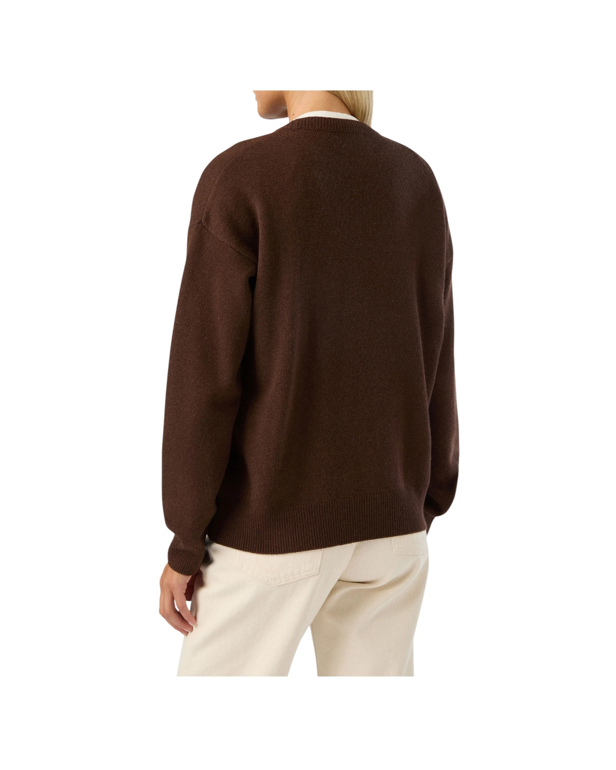 Maglione in lana e cashmere con ricamo Non vivo senza te TESS001 04230M MC2 SAINT BARTH 