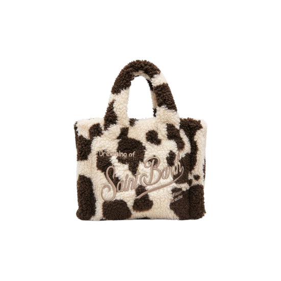 Borsa Mini Vanity Teddy Cow skin VAMI029 01973M MC2 SAINT BARTH 