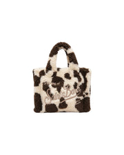Borsa Mini Vanity Teddy Cow skin