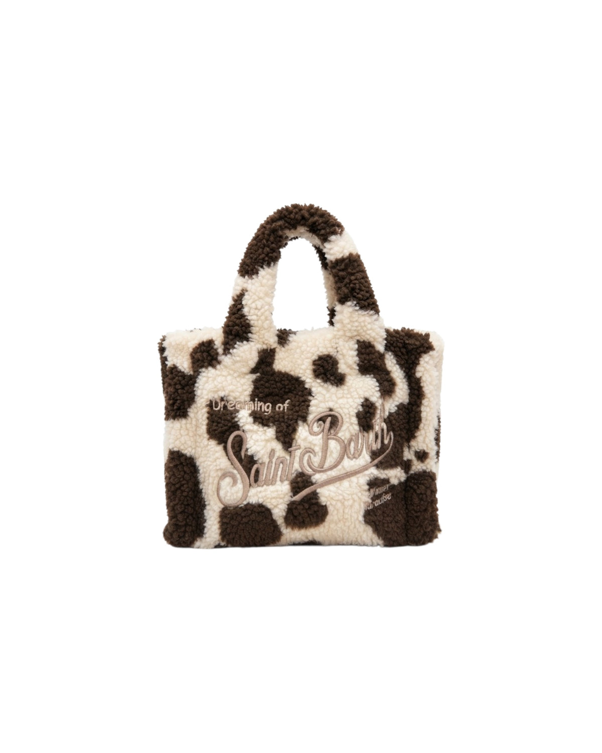 Borsa Mini Vanity Teddy Cow skin VAMI029 01973M MC2 SAINT BARTH 