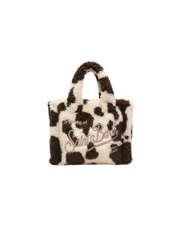 Borsa Mini Vanity Teddy Cow skin VAMI029 01973M MC2 SAINT BARTH 