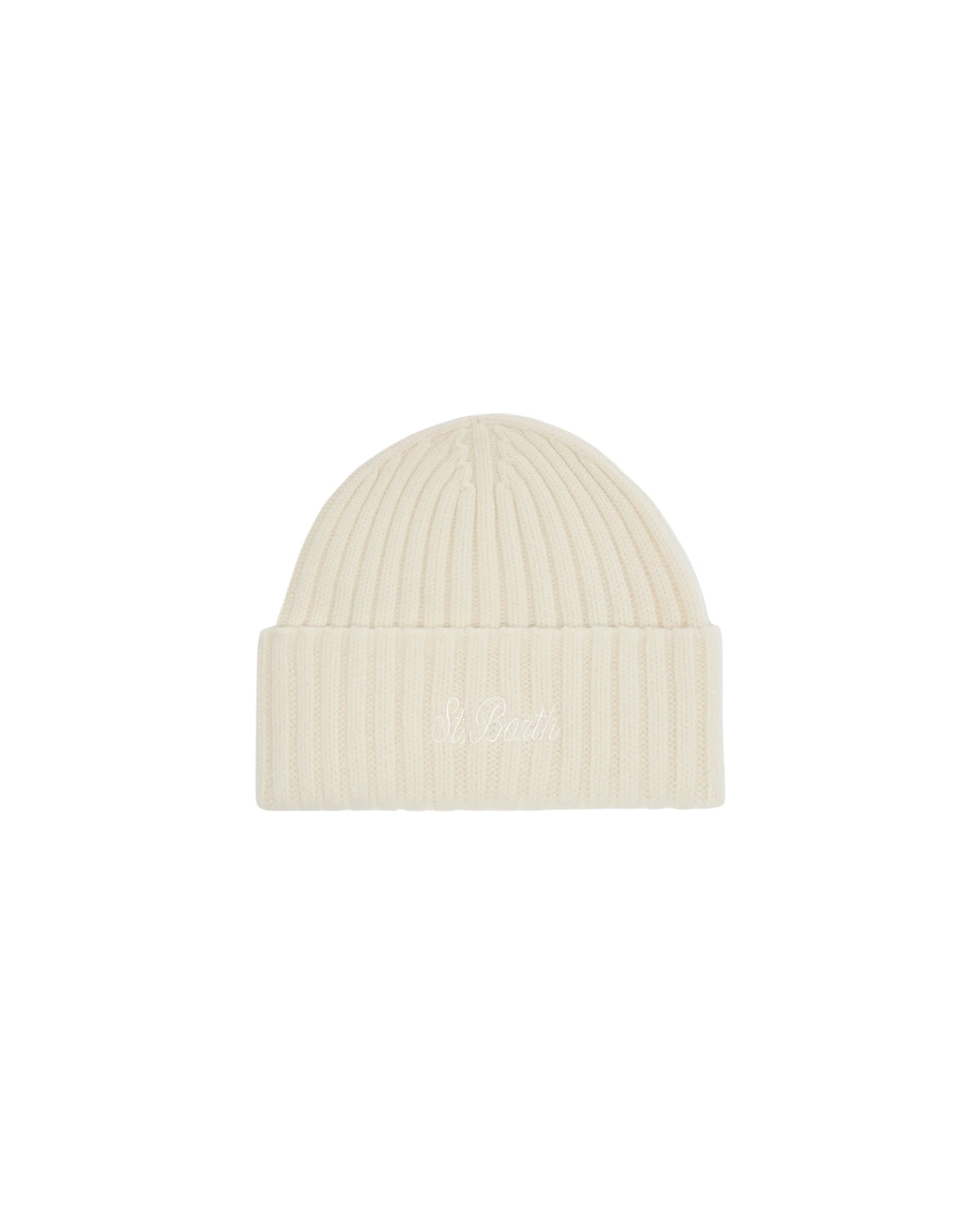 Cappello in lana merino Off white WENG027 00023M MC2 SAINT BARTH 