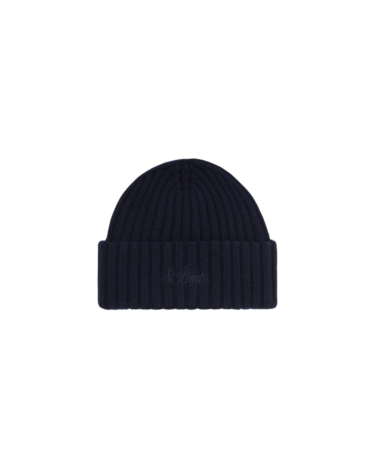 Cappello in lana merino Night blue WENG027 00044M MC2 SAINT BARTH 