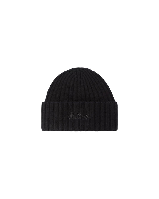 Cappello in lana merino Black WENG027 00068M MC2 SAINT BARTH 