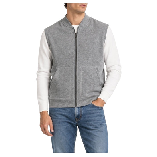 Gilet in felpa Grigio WILLER GRIGIO MENTORE 