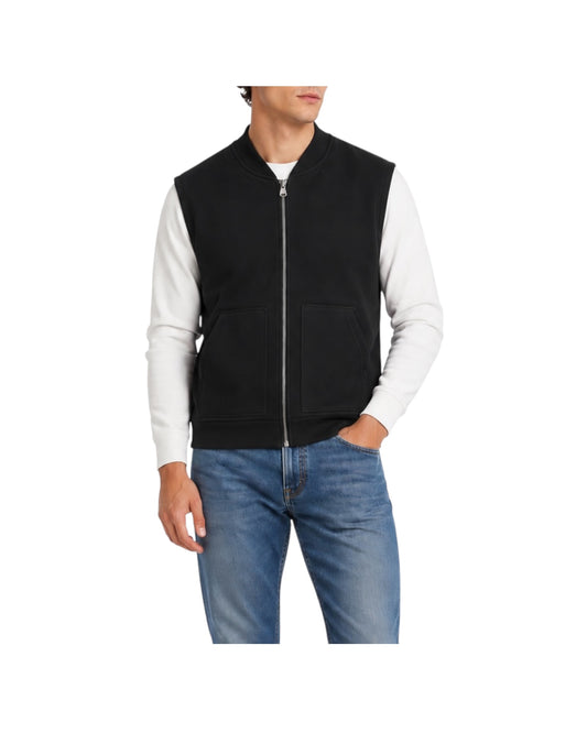 Gilet in felpa Nero WILLER NERO MENTORE 